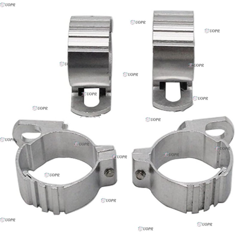 Adjustable Quarter Fairing Fork Clamp Mount Kit, Gauntlet Headlight Fairing