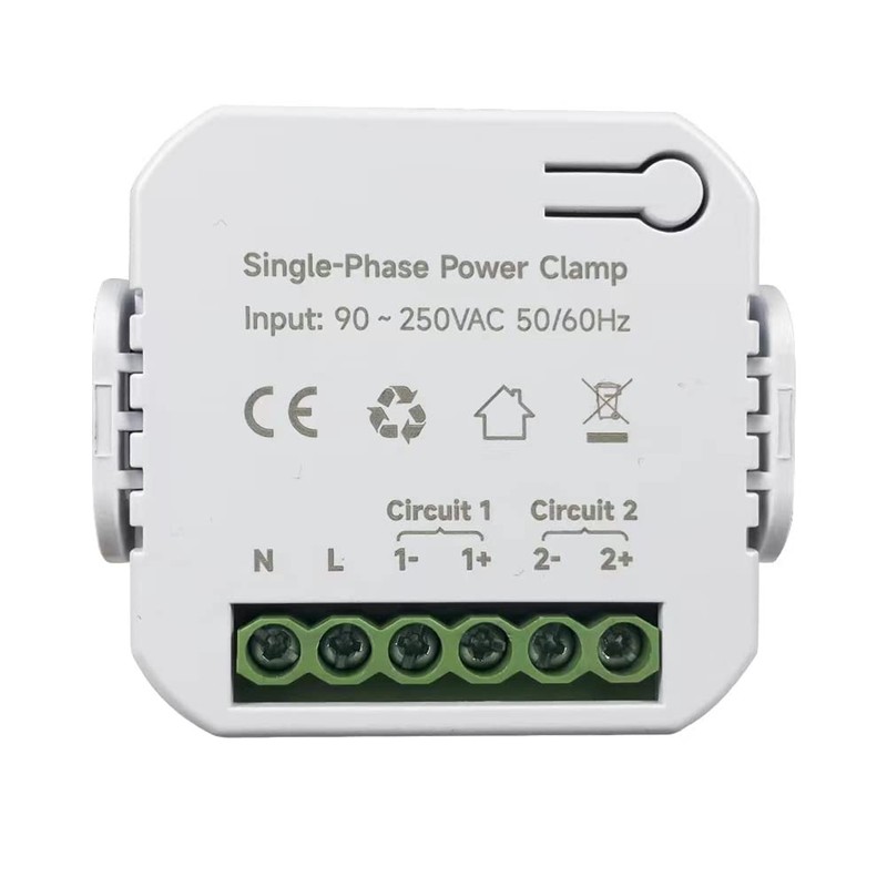 Qezodsx Tuya Smart Life WiFi Energy Meter 80A with CT
