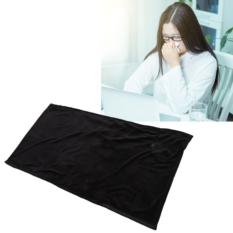 USB Heating Blanket Thermal Electric Heated Shawl Blanket Temperature Controlled