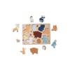 Vertbaudet Wooden Puzzle Forest FSC® Green