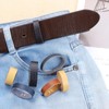 QUARKZMAN Pack of 3 Leather Belt Loop Holder for 1.57