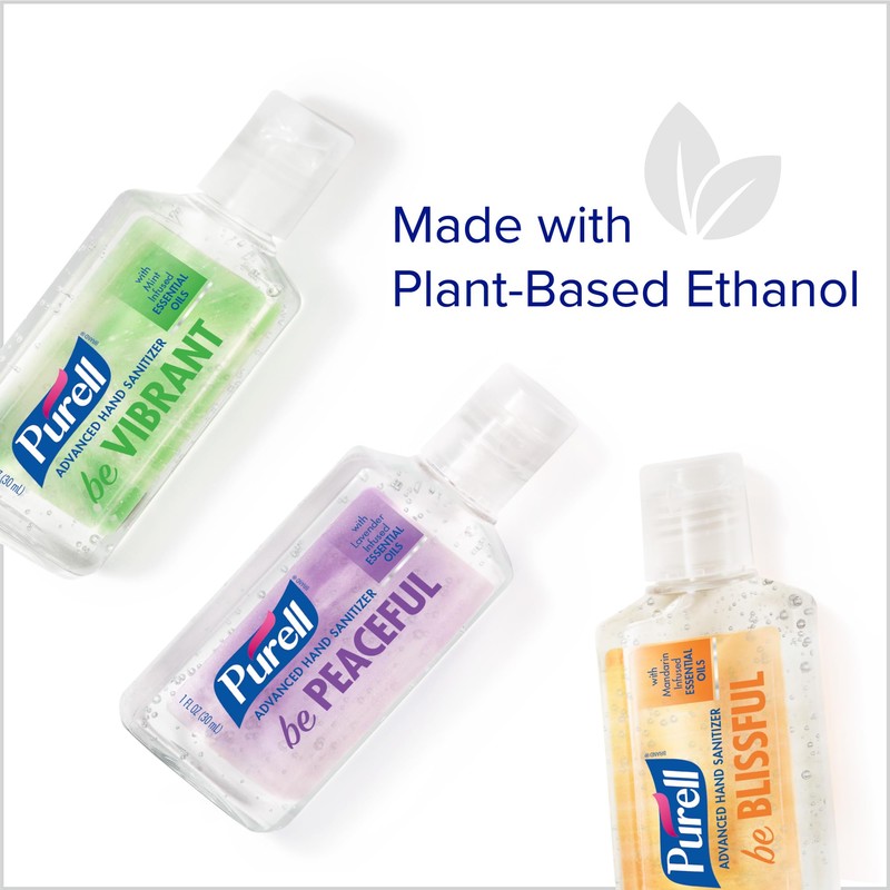 PURELL Advanced Hand Sanitizer Gel Infused with Essential Oils, Scented