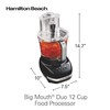 Hamilton Beach Big Mouth Duo Plus 12 Cup Food Processor