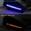 Motorcycle Hand Guard LED Turn Signal Hand Brush Protective Gear