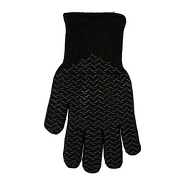 I LOVE BBQ - Heat Resistant Glove, Heat Protection Glove - Ambidextrous - Non-Slip - Size 10 - Protection Against Heat up to 250°C - Do not bring into direct contact with a flame