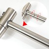 Vista 66cm Shower Riser Rail SUS304 Stainless Steel Bathroom Rail