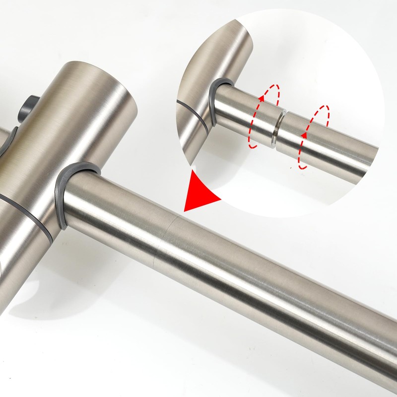 Vista 66cm Shower Riser Rail SUS304 Stainless Steel Bathroom Rail