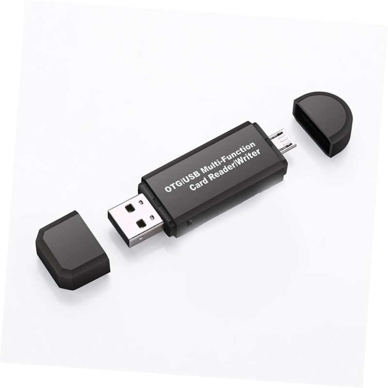 KICHOUSE Micro USB OTG Adapter Card Reader for USB 2.0