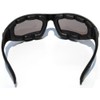 Chopper Night Driving Riding Padded Motorcycle Glasses 011 Black Frame