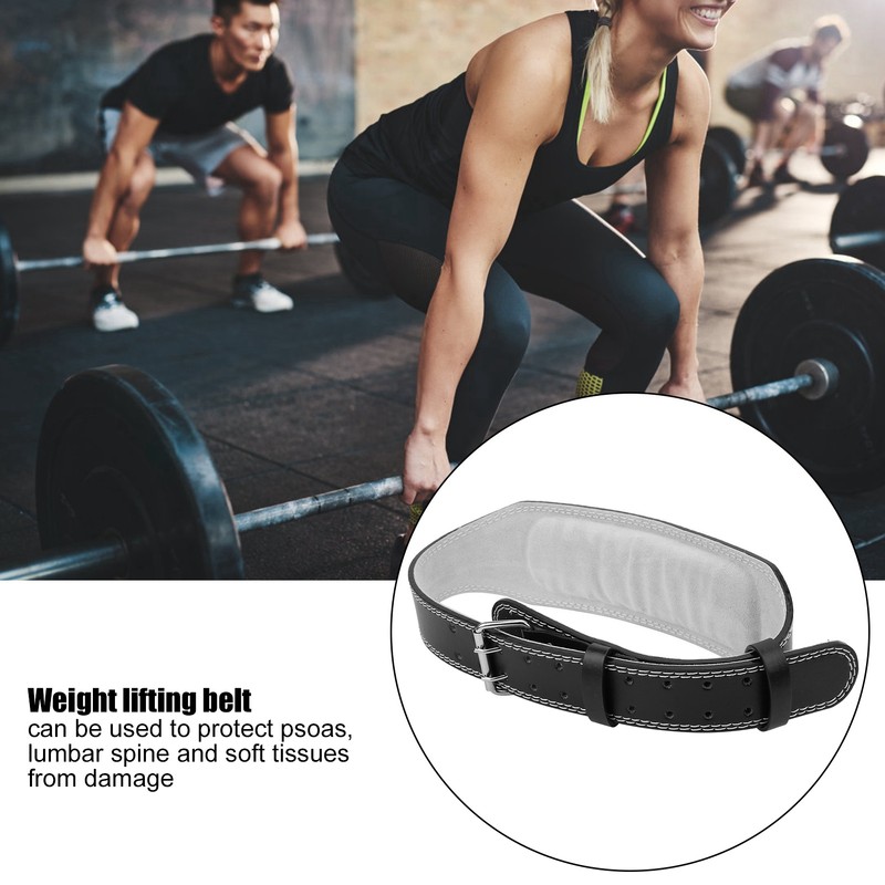 Weight Lifting Belt PU Waist Support for Squat Weightlifting Trimmer