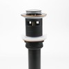 Oil Rubbed Bronze Pop Up Drain, Bathroom Vessel Lavatory Vanity