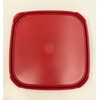 Tupperware Modular Mates Square Replacement Lids Seal Lid 1623 Red