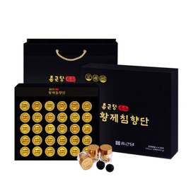 Chong Kun Dang Emperor agarwood pills, agarwood antler, 30 pills, agarwood gift set (1 set) / 황제 침향환 침향단 녹용 30환 침향 선물세트 1세트