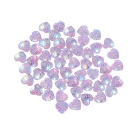 COHEALI 150pcs Ab Rhinestone Loose Beads for Jewelry Making Light -Shaped Polymer Clay Beads Versatile Crystal Accessories for Crafts and Decorations