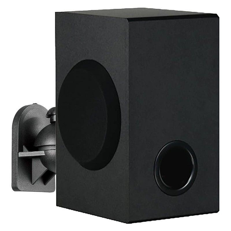 2 pcs Nylon Speaker Wall Mount Brackets Adjustable Bracket for