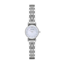 Emporio Armani Women’s Analogue Quartz Watch, silver