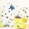 Condessacity Wall Stickers, Sea, Dolphin, Seaweed, Fish, Wallpaper Stickers, Cute,