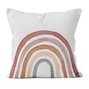 HIWX Boho Rainbow Pillow Cover, Boho Rainbow Classroom Decorative Pillowcase