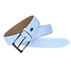 Lloyd Men's Leather Belt 35 mm Dark Buckle, White