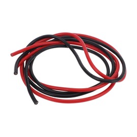 HOPESPANNER Ground Wire Power Wire 300cm Black Red TC 1 Set 10AWG Fully Insulated& Soft Touch Jacket Car Radio, Automotive, Car Speakers Universal