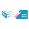 Medivena One-care Safety Lancets, Contact-activated, 30g X 1
