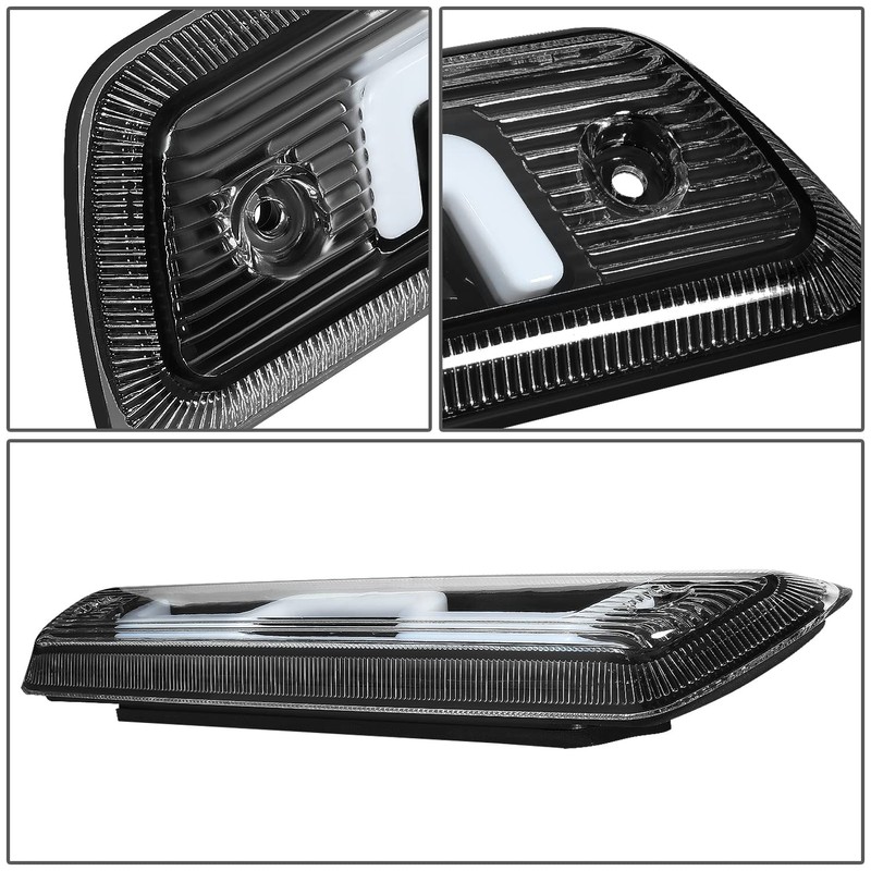 NUVISION LIGHTING 3BL-ZTL-010-CH CLear Lens LED 2-Stage Sequential 3rd Brake