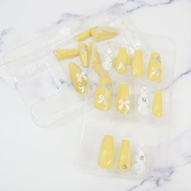 CAMIO JAPAN Nail Tips Oshi-iro Nail Tips Tokimeki Yellow - 230004