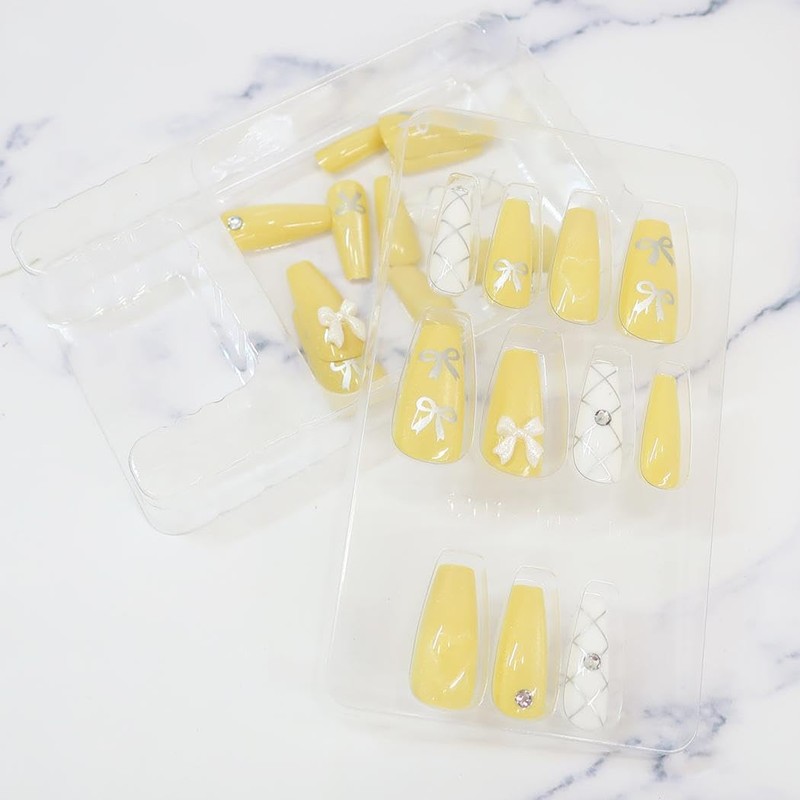 CAMIO JAPAN Nail Tips Oshi-iro Nail Tips Tokimeki Yellow -