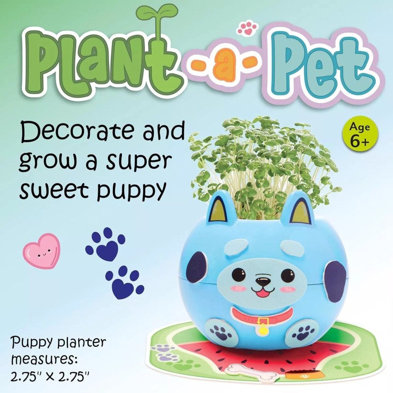 Creativity for Kids Plant-A-Pet: Puppy DIY Kit for Ages 6-8+