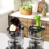 Cold Press Juicer, 3.2" Feed Chute with Dual Strainers (Juice