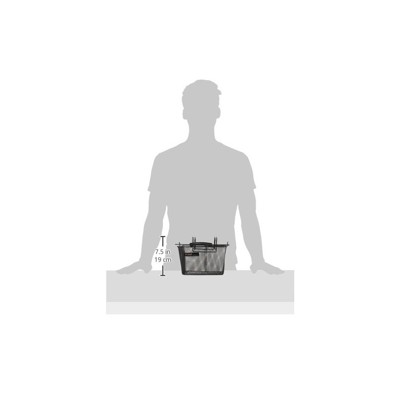 Point 05103000 Children's Bicycle Basket for Front Hang over the