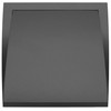 H&C VENT Rectangular Ventilation Grille with Backflow Flap, Plastic Weather