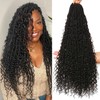 Goddess Locs Crochet Hair-24 Inch 8 Packs Boho Faux Locs