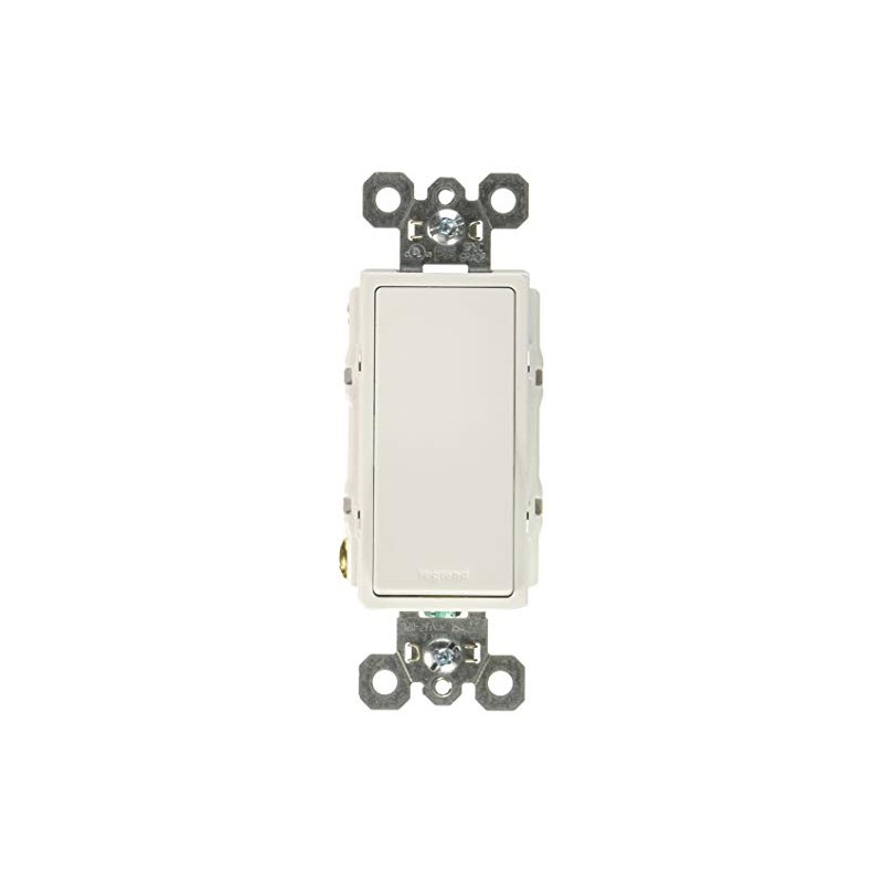 TradeMaster 15A120V Decorator Switch Four Way in White