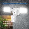 SANSI Outdoor Security Light 10,000LM LED Motion Sensor 90W Floodlight