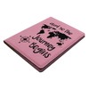 Map Passport Holder So the Journey Begins Pink Laser Engraved
