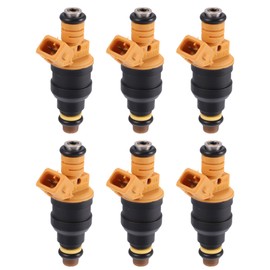 X AUTOHAUX 6pcs 0280150943 FOTZ9F593C Fuel Injector for Ford Bronco 5.0L/5.8L V8 93-94 for Ford E-150 Econoline 4.6L V8. 1993-1994 1997-2003