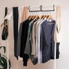 Ncheli Pack of 4 5-in-1 Clothes Hangers, Space-Saving, Rotating Magic
