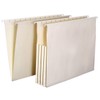 Archival Methods file folders, legal Size Hanging Folder Open Side