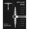 Wisscool Swaging Tool Pipe Tube Expander Hand Expanding Tool Refrigeration