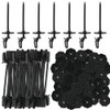 LMYDIDO 30 Packs Solar Panel Guard Clips Wire Mesh Clips,