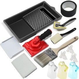 Konvixon 14 PCS Paint Edger Tool for Walls Kit | Paint Edge Trimmer with Two Replacement Pads | Paint Edger Tool for Ceilings, Corner & Walls | Edge Painting Tool for Home Interior