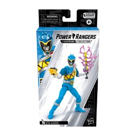 Power Rangers Lightning Collection Dino Charge Blue Ranger 6-inch Action Figure, Toys and Action Figures for Kids Ages 4 and Up