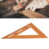 Rafter Square Multi Functional Drilling Positioning Triangle Ruler Carpenter Measuring