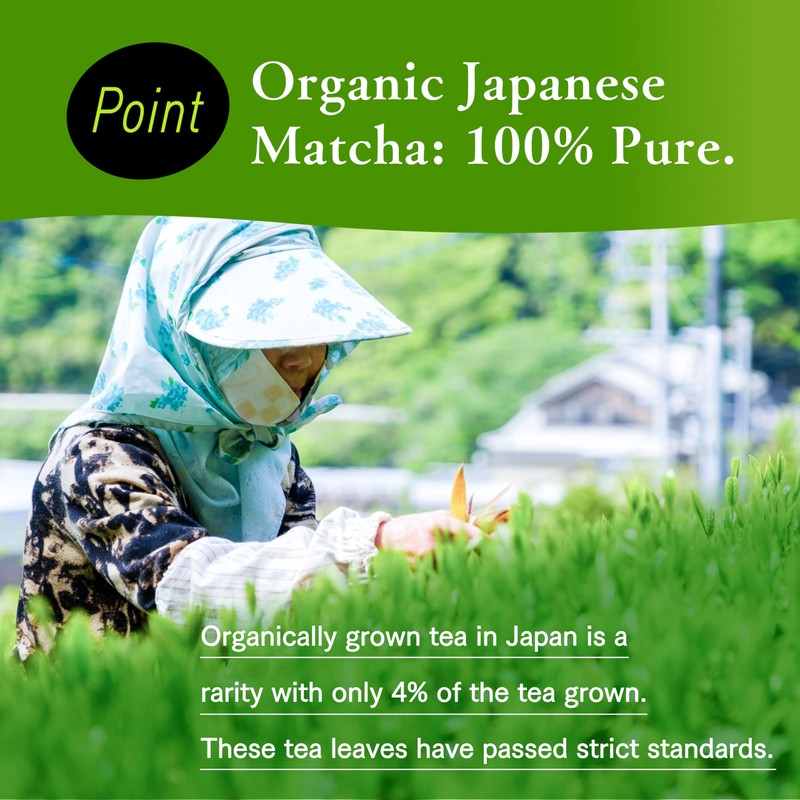 Matcha Powder, Japanese Green Tea, 30g, Ceremonial Grade, First Harvest,
