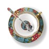 Eplze® YBK Tech Euro Style Cup& Saucer Set, Bone China