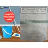 1 x MAAJ floor cloth/scouring cloth, white, 60 x 50