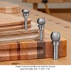 Ultra-Shear Finger Grip Groove Router Bit, 1/2 SH, 1-1/4" Boards,