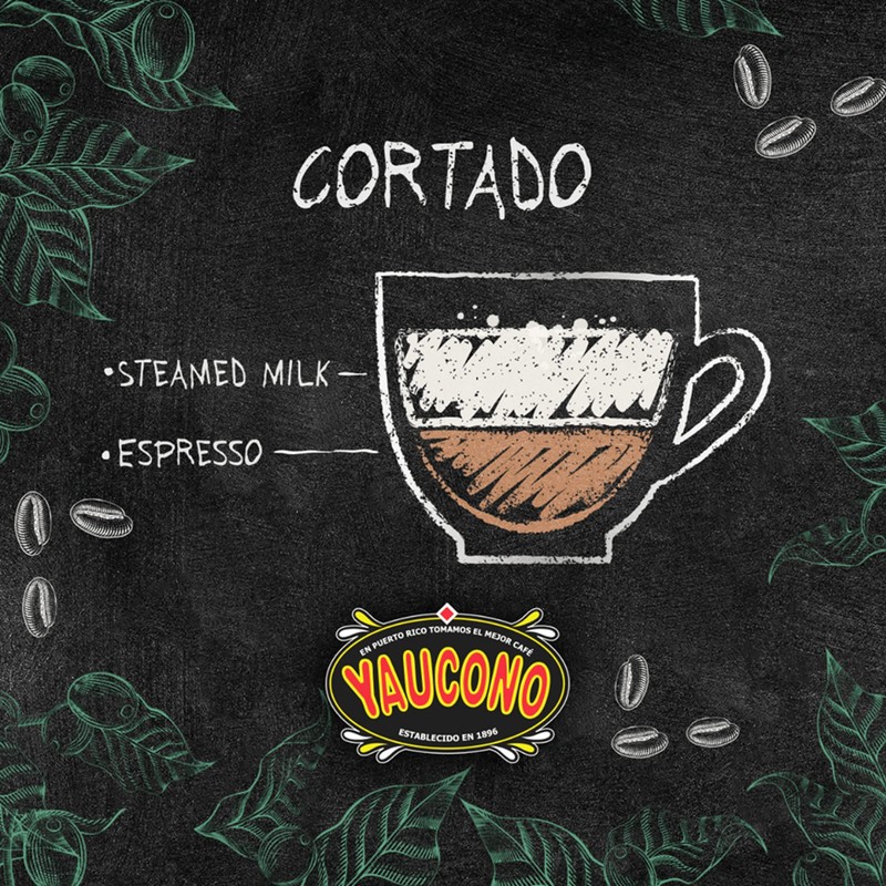 Yaucono Espresso De Oro Ground Coffee Can, Arabica, Dark Roast,