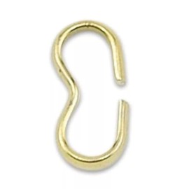 Beadalon Quick Link, 42 LARGE 4x9mm Gold Plated to Connect Links for Chain & More *